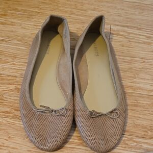 Talbots Women's Tan Ballet Flats